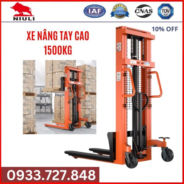 Báo Giá Xe Nâng Tay 1.5 Tấn 